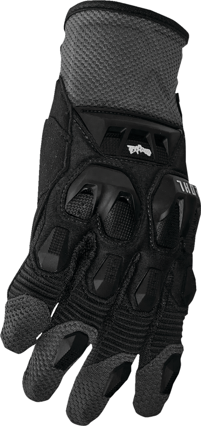 THOR Terrain Gloves - Black/Charcoal - Medium 3330-7281