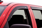 AVS 16-18 Toyota Tacoma Double Cab Ventvisor In-Channel Window Deflectors 4pc - Matte Black 1774036