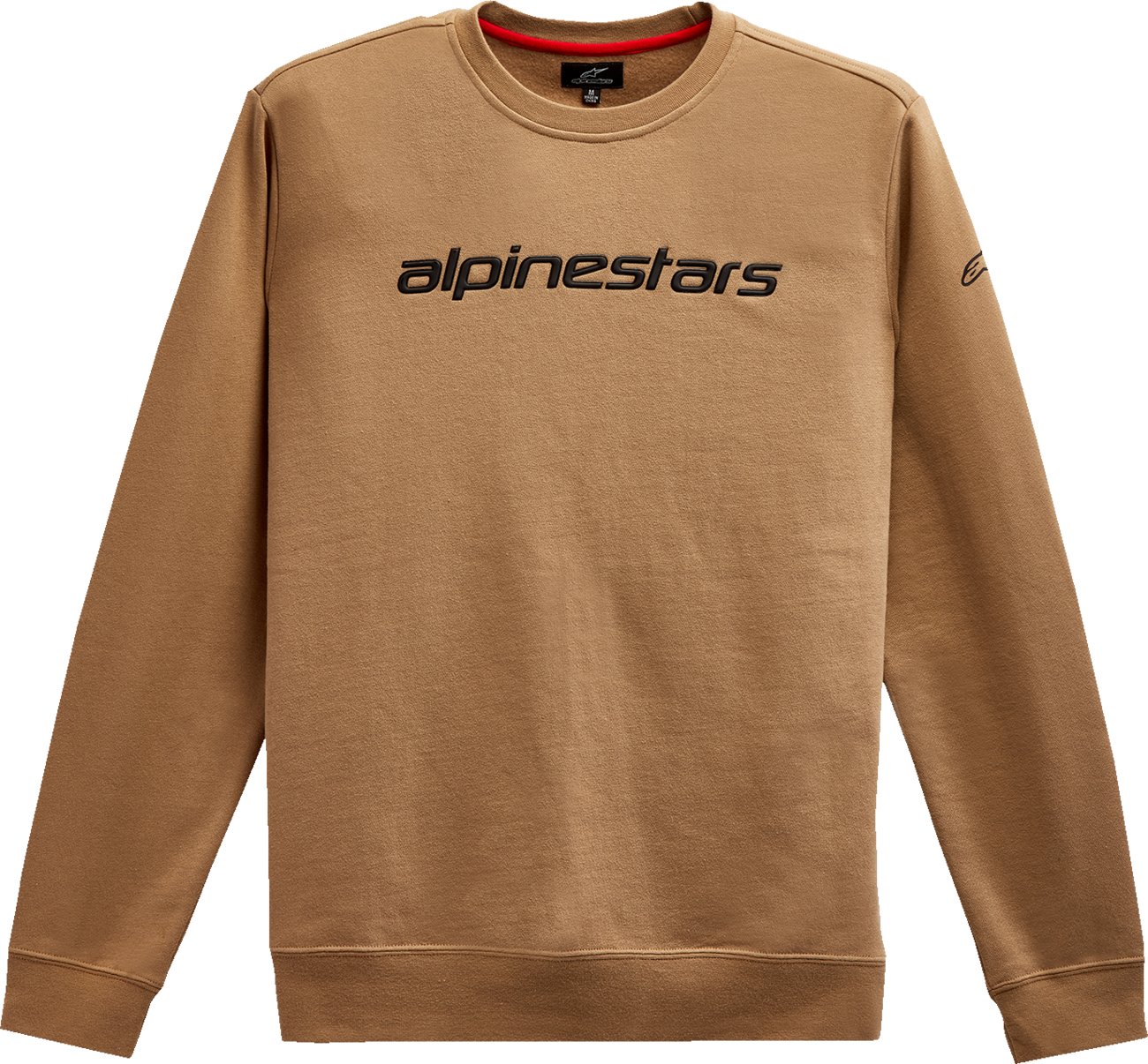 ALPINESTARS Linear Crew Fleece - Sand/Black - Large 1212513242310L