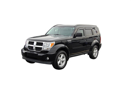 AVS 07-11 Dodge Nitro Ventvisor In-Channel Front & Rear Window Deflectors 4pc - Smoke 194307