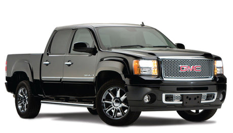 Bushwacker 07-13 GMC Sierra 1500 Fleetside OE Style Flares 4pc 69.3in Bed - Black 40939-02