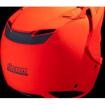 ICON Elsinore™ Helmet - Monotype - Red - Medium 0104-3317