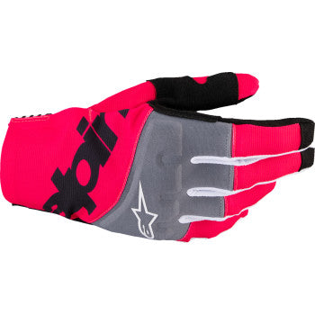 ALPINESTARS Techstar MX Gloves - Black/Fluo Pink - XL 3560125-1390-XL