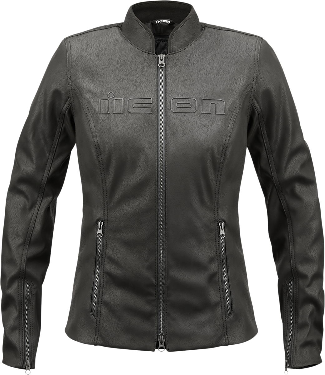 ICON Women's Tuscadero2™ Jacket - Black - US XL 2822-1430