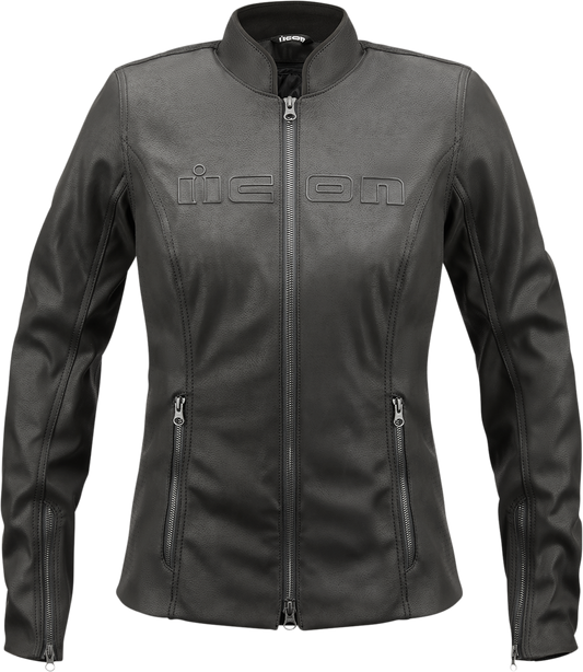 ICON Women's Tuscadero2™ Jacket - Black - US Large 2822-1429