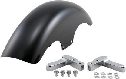 KLOCK WERKS T-Hat Fender Kit - w/ Chrome Blocks - Steel - 19" KWF-03-0019