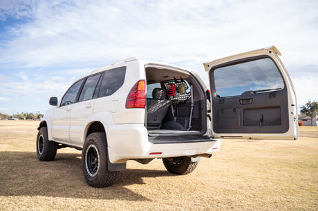 DV8 Offroad 03-09 Lexus GX 470 Rear Window Molle Storage Panels MPGX-01