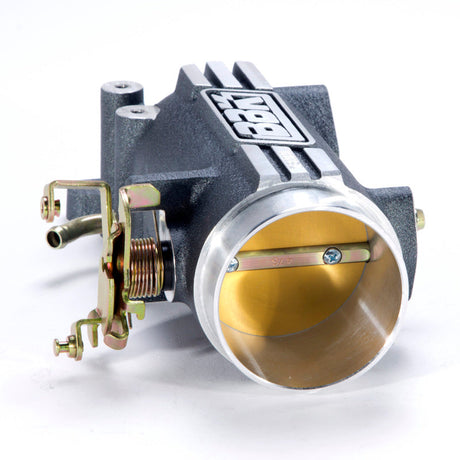 BBK 96-04 Mustang 4.6 GT 78mm Throttle Intake BBK Power Plus Series - Charcoal 1780