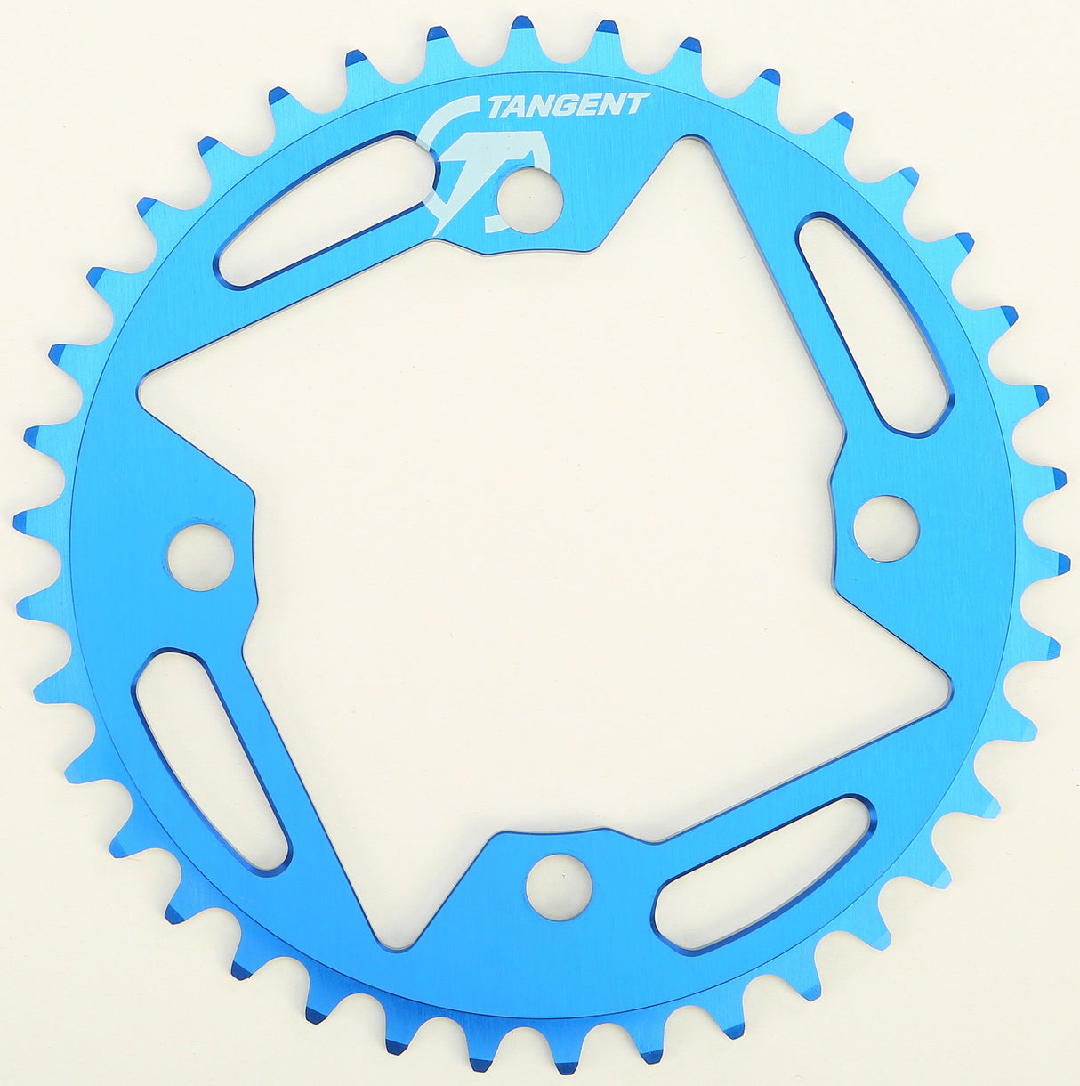 TANGENT 4-Bolt Chain Ring 38 Blue 2016 27-2438B
