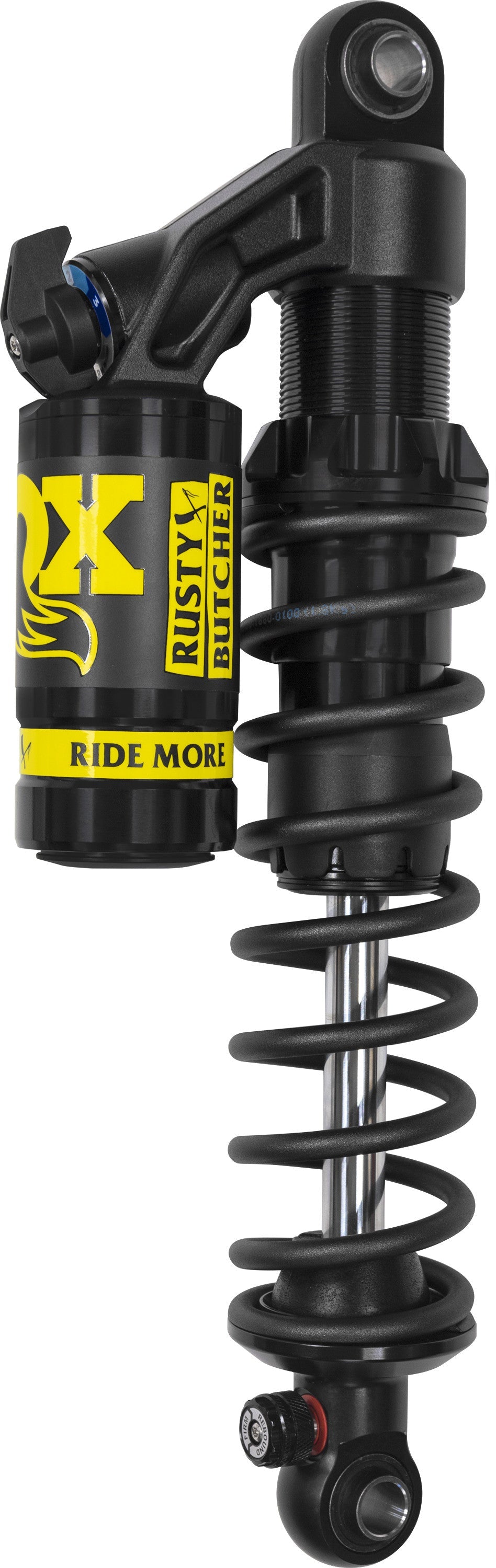 FOX Rusty Butcher Series Qs3-R Sportster Shock 14 In 897-27-019