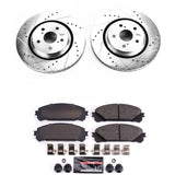 Power Stop 16-18 Lexus RX350 Front Z23 Evolution Sport Brake Kit K7688