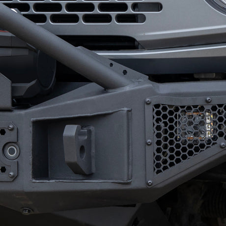 Go Rhino 21-24 Ford Bronco (2 and 4 Door) Rockline Full Width Bumper w/ Overrider Bar 331401T