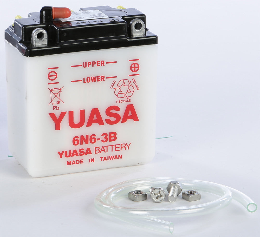 YUASA Battery 6n6-3b Conventional YUAM2660B