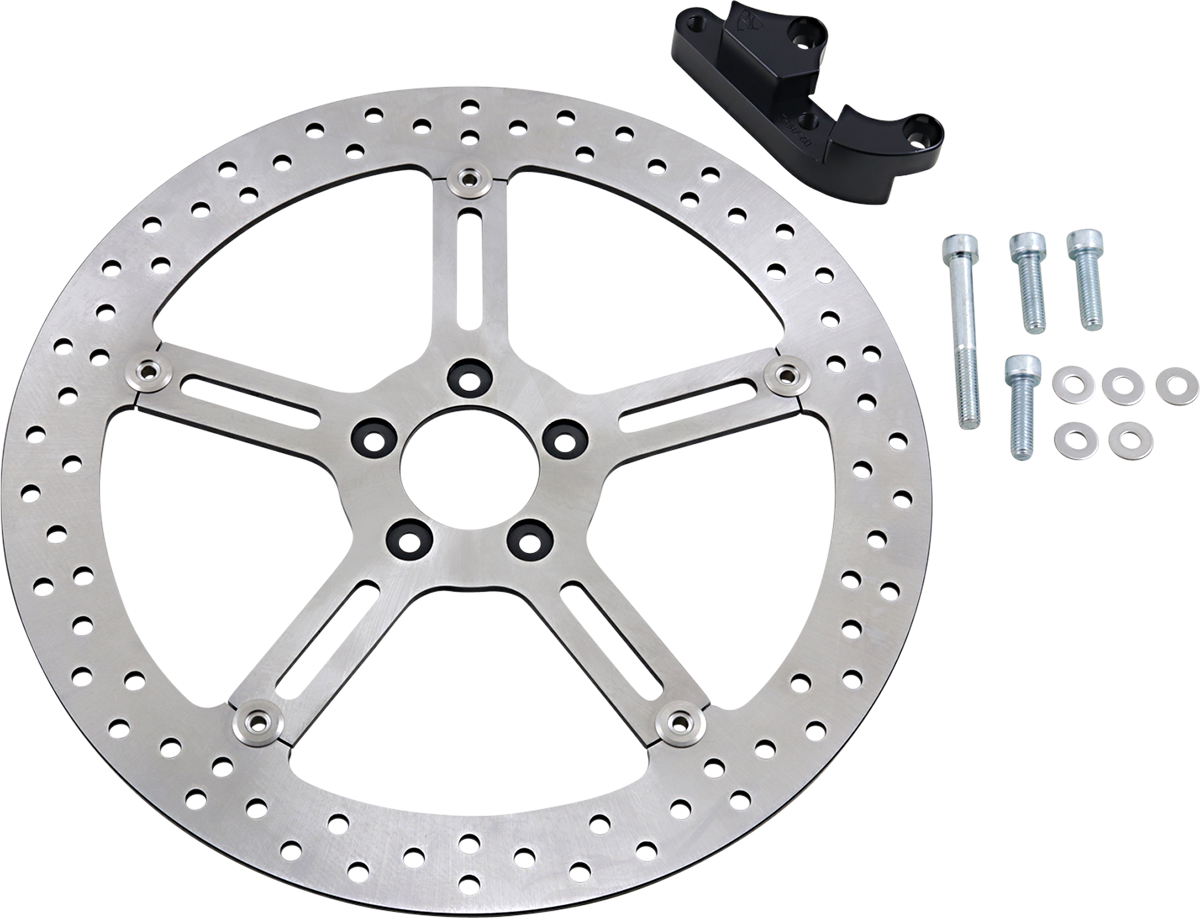 ARLEN NESS Big Brake Rotor - 15" - Front Right - Harley-Davidson 02-967