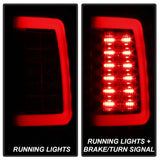 Spyder 09-16 Dodge Ram 1500 Light Bar LED Tail Lights - Black Smoke ALT-YD-DRAM09V2-LED-BSM 5084033