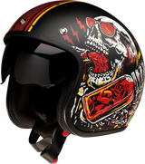 Z1R Saturn Helmet - Devil Made Me - Black/Red - Large 0104-2819