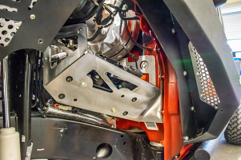 DV8 Offroad 2018+ Jeep JL / JT Engine Bay Compressor Mount CMJL-01