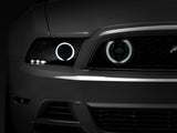 Raxiom 13-14 Ford Mustang GT CCFL Halo Fog Lights (Smoked) 49177
