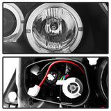 Spyder BMW E90 3-Series 06-08 Projector LED Halo Amber Reflctr Rplc Bulb Blk PRO-YD-BMWE9005-AM-BK 5009005