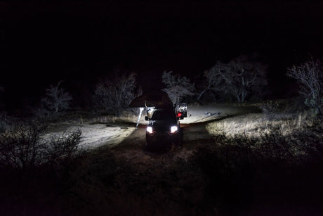 KC HiLiTES C-Series C2 LED 2in. Backup Area Flood Light 20w (Pair Pack System) - Black 519