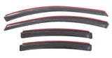 AVS 11-15 Chevy Cruze Ventvisor In-Channel Front & Rear Window Deflectors 4pc - Smoke 194611