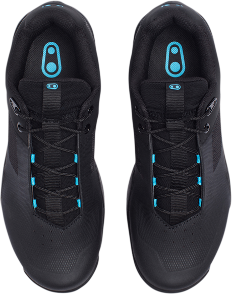 CRANKBROTHERS Mallet E Lace Shoes - Black/Blue - US 9 MEL01043A-9.0
