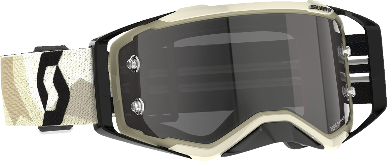 SCOTT Prospect Sand Light Sensitive Goggles - Camo Beige/Black - Gray Works 272826-7431327