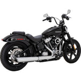 VANCE & HINESTwin Slash Slip-On Muffler - Chrome - Softail 2025  16750