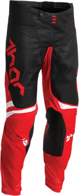 THOR Youth Pulse Cube Pants - Red/White - 24 2903-2070