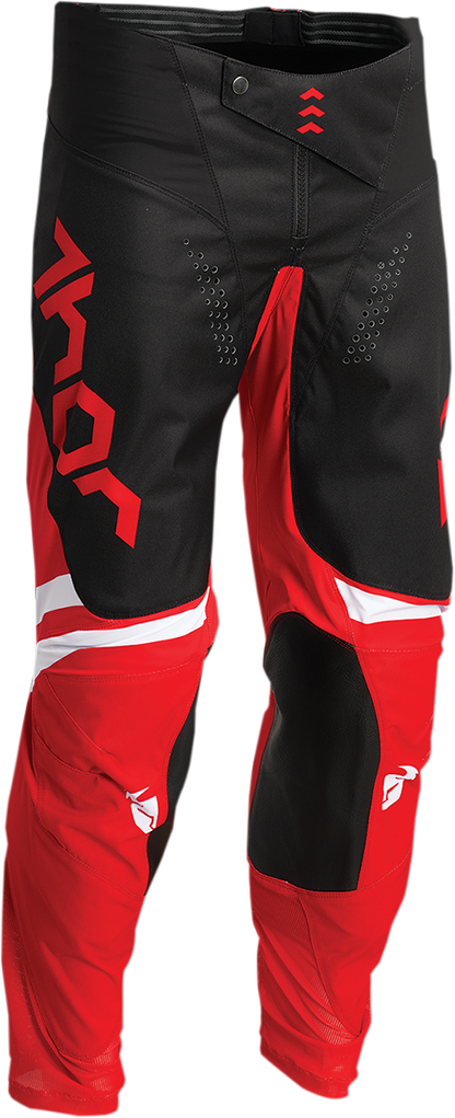 THOR Youth Pulse Cube Pants - Red/White - 24 2903-2070