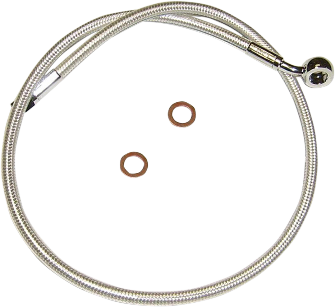 MAGNUM Brake Line - 10mm-35 - 15" - Sterling Chromite II AS37115