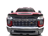 AVS 20-22 Chevrolet Silverado 2500 / 3500 HD Bugflector II High Profile Hood Shield - Smoke 25711