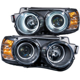 ANZO 2012-2015 Chevrolet Sonic Projector Headlights w/ Halo Black (CCFL) 121488