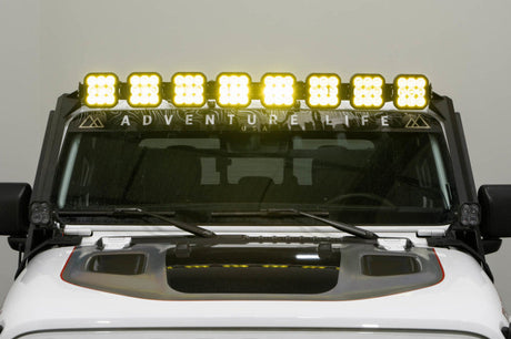 Diode Dynamics Jeep JL SS5 Sport CrossLink Windshield - White Combo Lightbar Kit DD6821