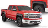 Bushwacker 15-18 Chevy Silverado 2500 HD Fleetside Extend-A-Fender Style Flares 4pc - Black 40964-02