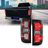 ANZO 2014-2018 Chevy Silverado 1500 LED Taillights Black 311289