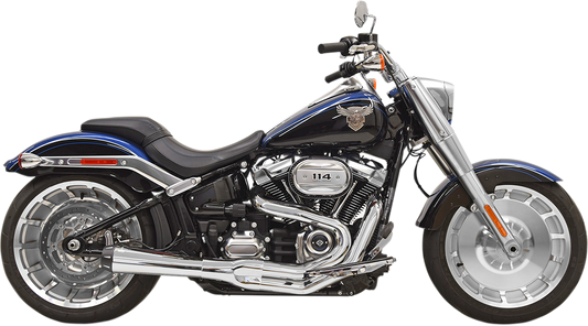 BASSANI XHAUST 2:1 Exhaust - Chrome 1S62R