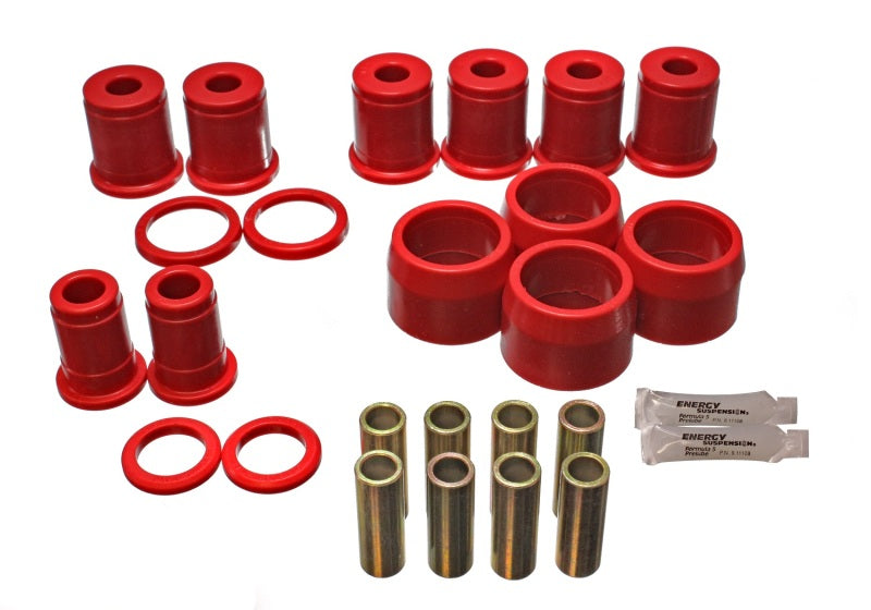 Energy Suspension Rear Cntrl Arm W/Thrust Washrs - Red 3.3149R