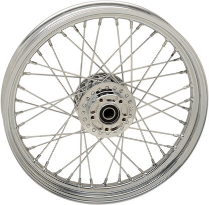 DRAG SPECIALTIES Front Wheel - Single Disc/No ABS - Chrome - 19"x2.50" - '08-'17 FXD 64388