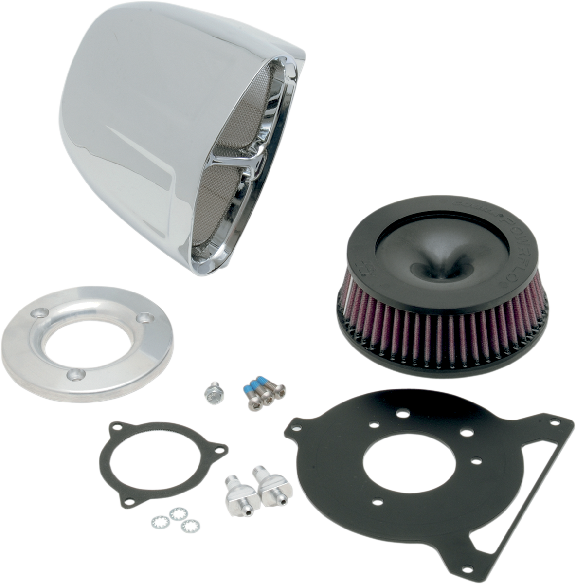 COBRA Powr-Flo Air Filter - Chrome - Dresser 606-0100