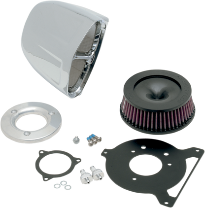 COBRA Powr-Flo Air Filter - Chrome - Dresser 606-0100