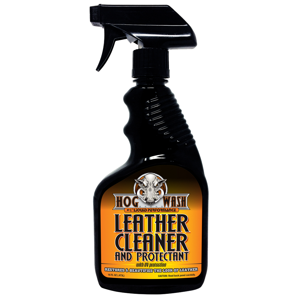 HOG WASH Leather Cleaner & Protectant W/Uv Protection 16oz HW0549