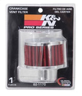 K&N Filter 1in Vent  3in Diameter 2in Height 62-1170
