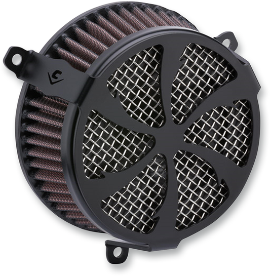 COBRA Swept Air Filter - Black 606-0101-01B