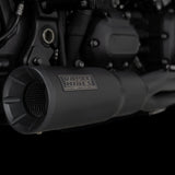 VANCE & HINES 2-into-1 Hi-Output Short Exhaust System - Stainless Steel - Black 47331