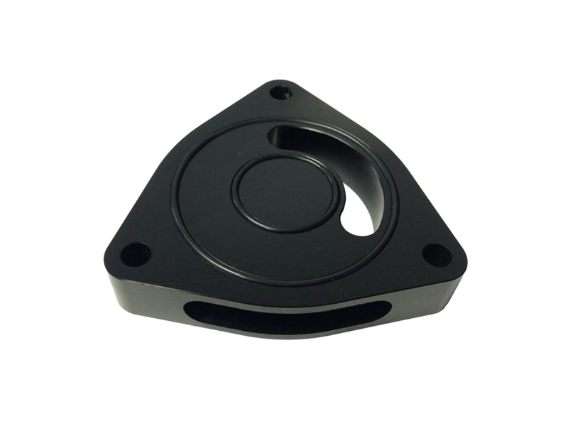 Torque Solution Blow Off BOV Sound Plate (Black): Kia Optima 2.0T TS-GEN-002B-2