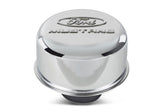 Ford Racing Chrome Breather Cap w/ Ford Mustang Logo 302-220
