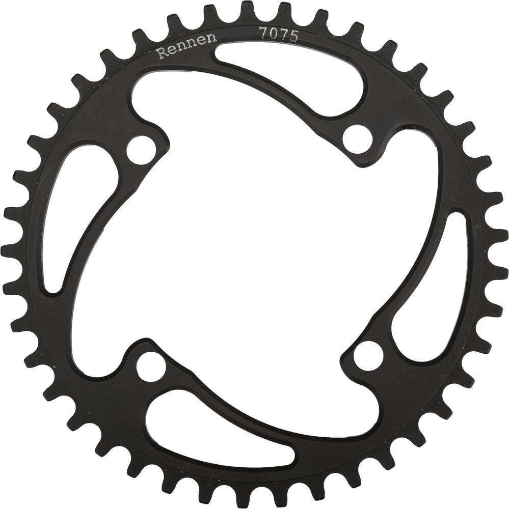 RENNEN 4-Bolt 43.2t Black 7075CH-R:43.2T-B