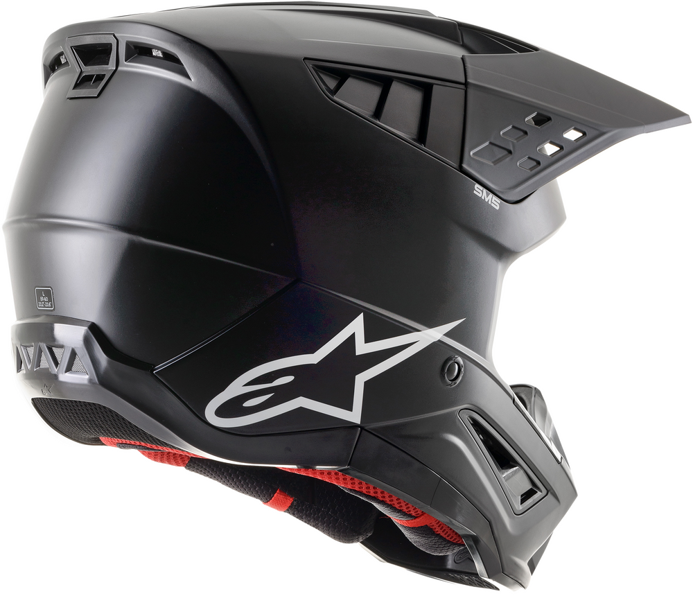 IN STOCK OPEN BOX ALPINESTARS S-M5 Solid Helmet Black Matt XS 482-9222XS