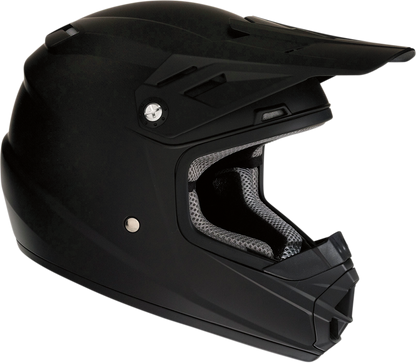 Z1R Youth Rise Helmet - Flat Black - Medium 0111-1157